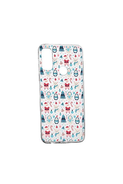 bestcase Husa Silicon Compatibila cu Motorola Moto E40, Christmas Ornaments, ...