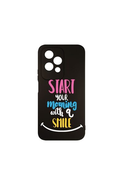 bestcase ¬Æ Husa Premium Silicon, Compatibila Cu Honor 200 Lite, Smile At Mor...