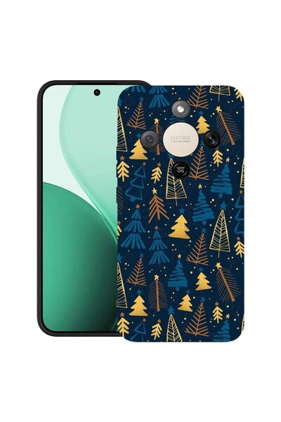 bestcase ¬Æ Husa TPU Ultra Slim Compatibila cu Honor Magic8 Lite, Xmas Patter...