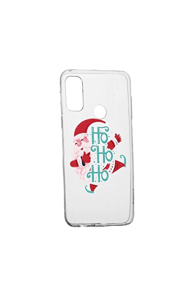 bestcase Husa Silicon Compatibila cu Motorola Moto E40, Ho Ho Ho Santa Claus,...