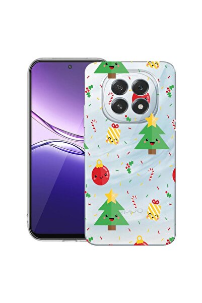 bestcase ¬Æ Husa pentru OPPO F29 Pro cu Design Xmas Tree, Clear Slim Silicon,...