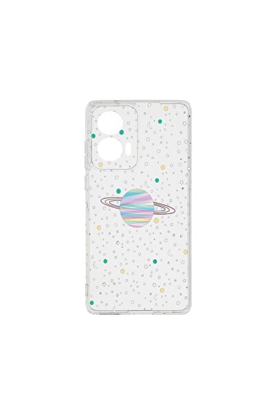 bestcase ¬Æ Husa Clear Silicon 2MM, Compatibila Cu Motorola Edge 50 Fusion, U...