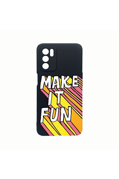 bestcase Θήκη Σιλικόνης, Συμβατή με Oppo A54s, Make It Fun, Ανθεκτική στη φθο...