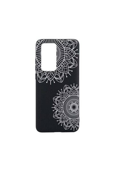 bestcase Θήκη σιλικόνης συμβατή με Huawei Nova 9, με απλά λουλούδια, ανθεκτικ...