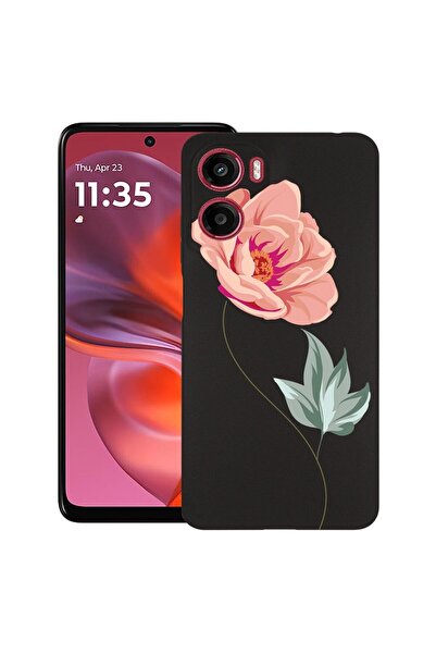 bestcase ¬Æ Husa pentru Motorola Moto G05, Rose, Slim Silicon 0.8MM, Antisoc,...