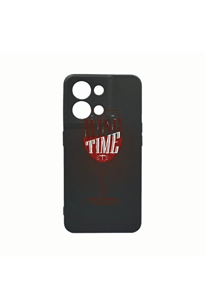 bestcase Husa Silicon, Compatibila cu Oppo Reno8 Pro, Wine Time, Rezistenta l...