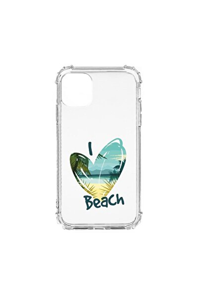 bestcase Husa Anti Shock Silicon Compatibila Cu Oppo Reno 7 4G, I Love Beach,...