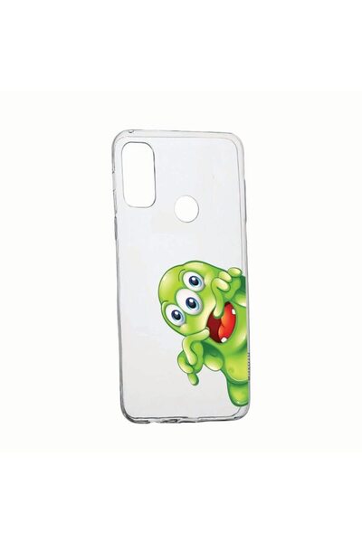 bestcase Husa pentru Alcatel 3X (2020), Green Monster, rezistenta la uzura, a...
