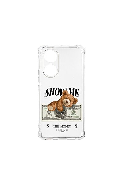bestcase Husa Antișoc 1.5MM, compatibilă cu OPPO A18, Ursulețul Teddy arată b...