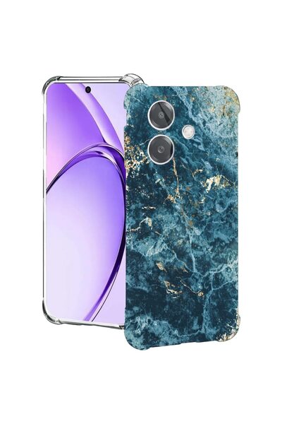 bestcase ¬Æ Husa pentru OPPO A60 5G / A40 / A40M, Anti Shock 1.5MM, Marble - ...