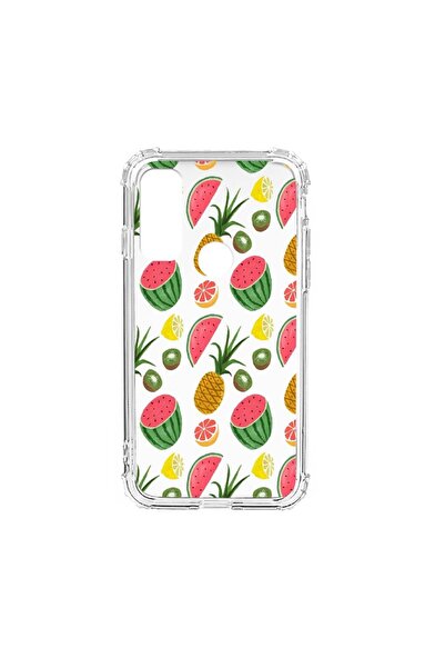 bestcase Husa Anti Shock Silicon Compatibila Cu Motorola Moto E20, Ananas, Mi...