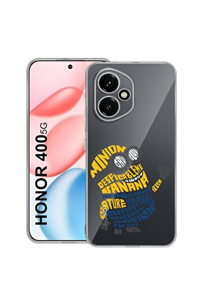 bestcase ¬Æ Husa Clear Silicon pentru Honor 400, Calligraphy Minion, 2036423 ...