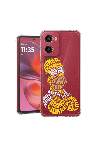 bestcase Θήκη για Motorola Moto G05, Αντικραδασμική 1.5MM, Καλλιγραφία Homer ...