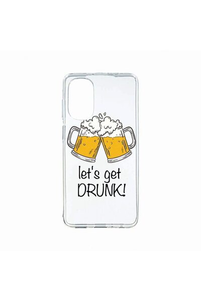 bestcase Husa Silicon, Compatibila Cu Motorola Moto G62 5G, Let`s Get Drunk, ...