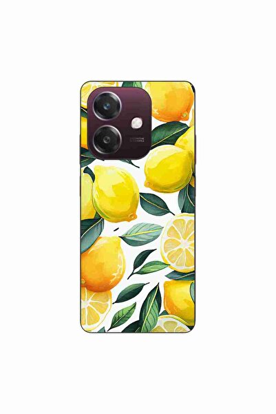 OEM Калъф, съвместим с Oppo A40, силиконов гел TPU, модел с десен на лимони