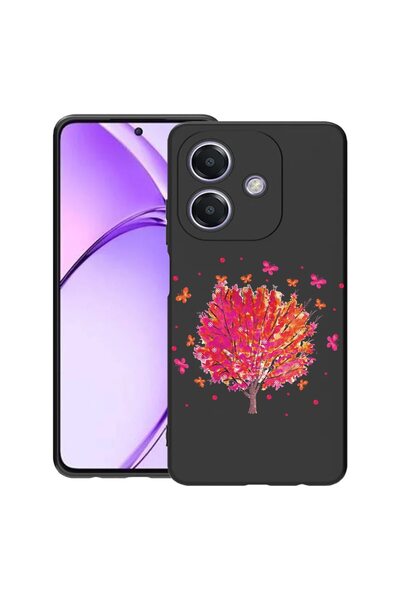bestcase ¬Æ Husa Slim Silicon pentru OPPO A40 / A40M / A60 5G, Butterflies Tr...