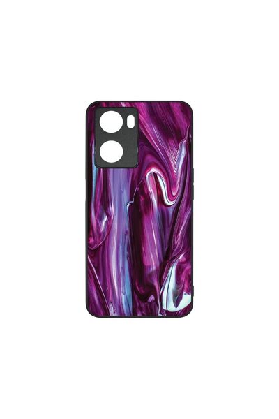 bestcase Husa BestCase® Slim Glassy, Compatibilă cu OPPO A77 4G / A77s, Mov M...