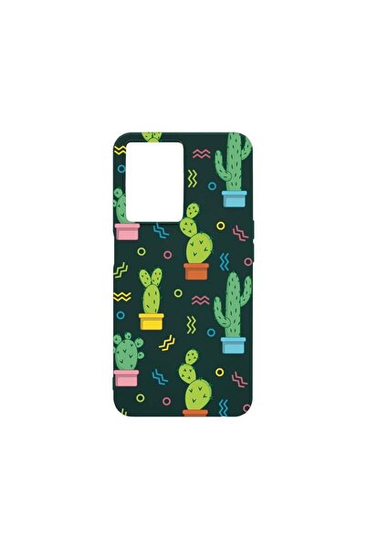 bestcase Husa BestCase¬Æ Slim SIlicon 0.8MM, Compatibila Cu OPPO A77s, Cactus...