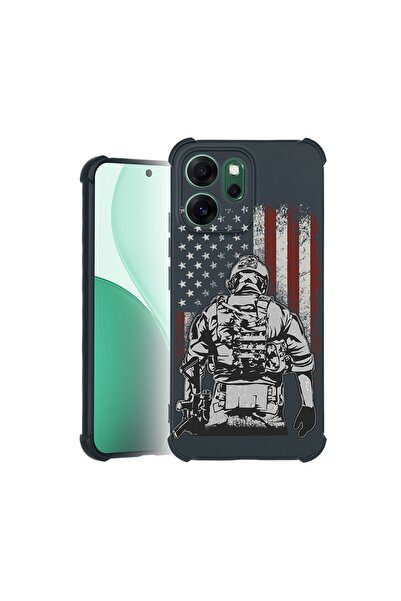bestcase ¬Æ Husa TPU Pro Shock Compatibila cu OPPO Reno14 F / Reno14 FS, cu D...