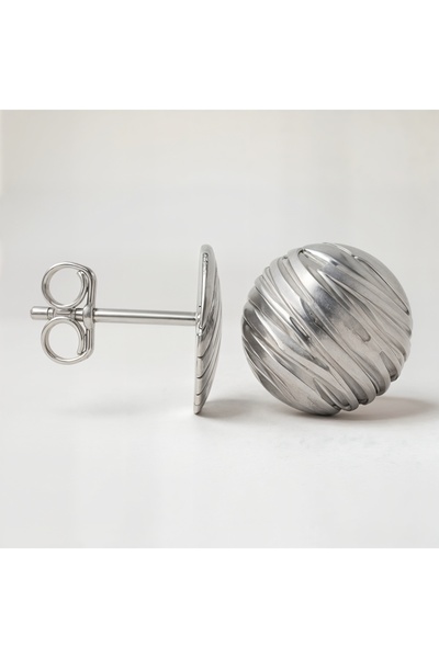 Oria Jewelry Cercei din argint 925 rotunzi