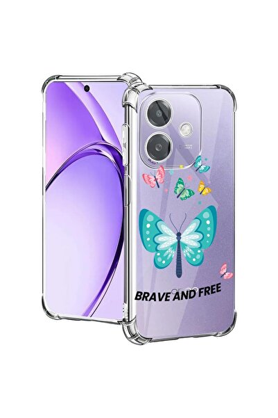 bestcase ¬Æ Husa Anti Shock Pentru OPPO A40 / A40M, Butterflies, 1946018 AS 1847