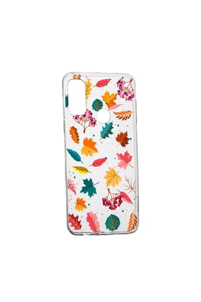 bestcase Husa Silicon Compatibila Cu Motorola Moto G60s, Feathers Color, rezi...