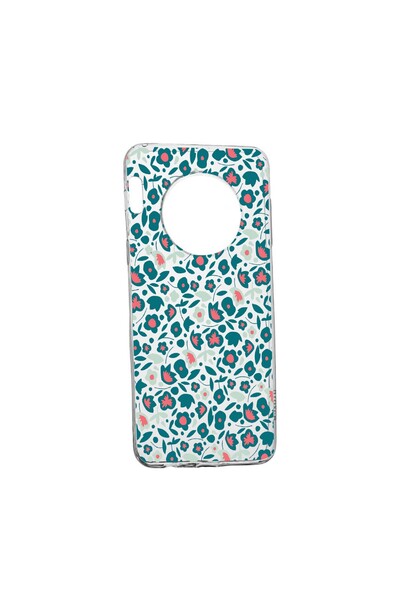 bestcase Θήκη σιλικόνης, Συμβατή με Honor Magic4 Lite, Σχέδιο με πράσινα λουλ...