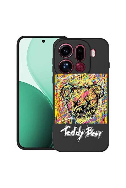 bestcase Ултра тънък TPU калъф, съвместим с OPPO Find X9 Pro, с абстрактен ди...