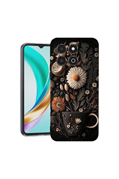 bestcase Husă pentru Honor X6b, BestCase® Silicon transparent 2MM, Happy Flow...