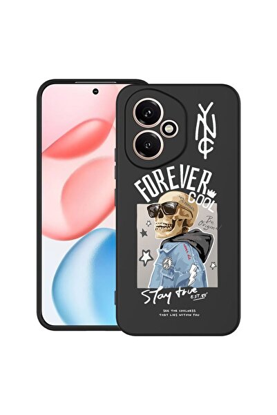 bestcase Θήκη για Honor 400 με Σχέδιο Σκελετού  "Forever Cool ", TPU Ματ Εξαι...