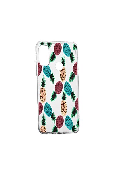bestcase Husa Silicon Ananas, Compatibila Cu Motorola Moto G41, rezistenta la...