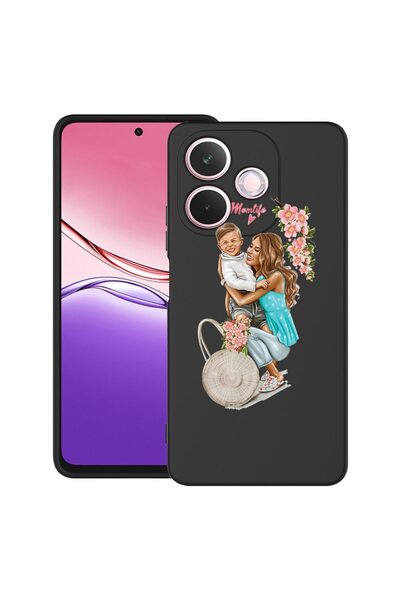 bestcase Υπέρλεπτη Θήκη Σιλικόνης για OPPO A5 Pro 5G με σχέδιο  "Mom Life Wit...