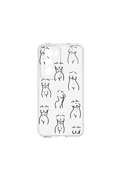 bestcase ¬Æ Husa Clear Silicon 2MM, Compatibila Cu OPPO Reno12 Pro 5G, Body P...