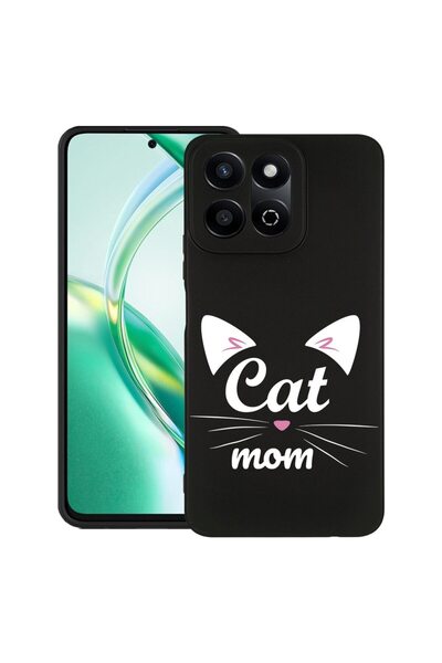 bestcase ¬Æ Husa Slim Silicon pentru Honor 200 Smart, Cat Mom, 1923378 B 1850