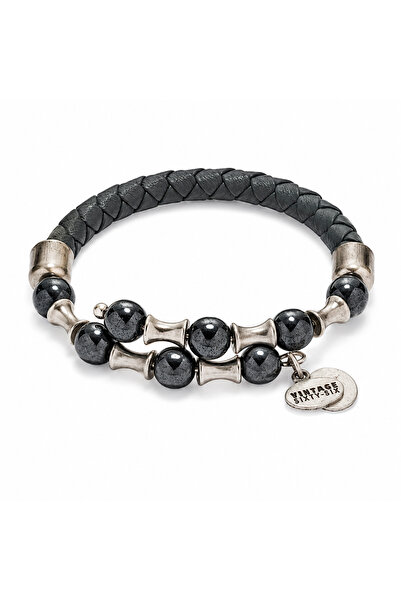 Alex and Ani Bratara Leather VW489RS