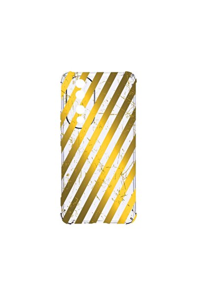 bestcase Αντικραδασμική Θήκη 1.5MM, Συμβατή με Honor 90, Χρυσές Ρίγες, Αντοχή...