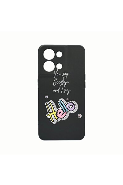 bestcase Husa Silicon, Compatibila Cu Oppo Reno8 Pro, Say Hello, Rezistenta l...