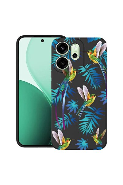 bestcase ¬Æ Husa TPU Ultra Slim Compatibil cu OPPO A5x, cu Design Wild Tropic...
