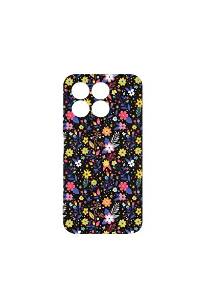 bestcase Husa BestCase® Silicon Premium, Compatibilă cu Honor X8B, Model flor...