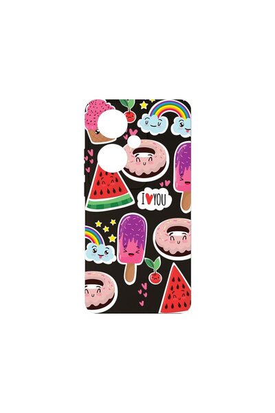 bestcase ¬Æ Husa Slim SIlicon 0.8MM, Compatibila Cu OPPO Reno 11F 5G, Summer ...