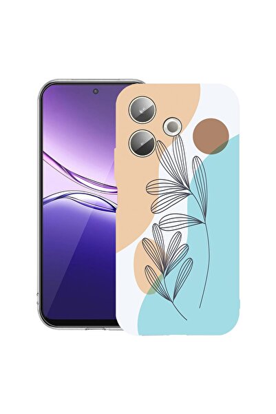 bestcase ¬Æ Husa Clear Silicon pentru OPPO A5 Pro 5G, Abstract Flower, 204241...
