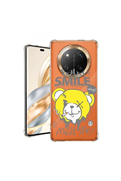 bestcase Husă pentru Honor Magic7 Lite, Antișoc 1.5MM, Ursuleț de pluș: Zâmbe...