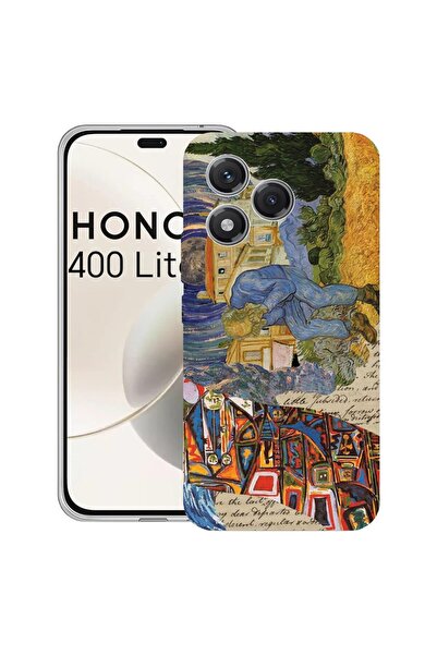 bestcase Husa pentru Honor 400 Lite 5G, BestCase¬Æ Clear Silicon 2MM, Van Gog...