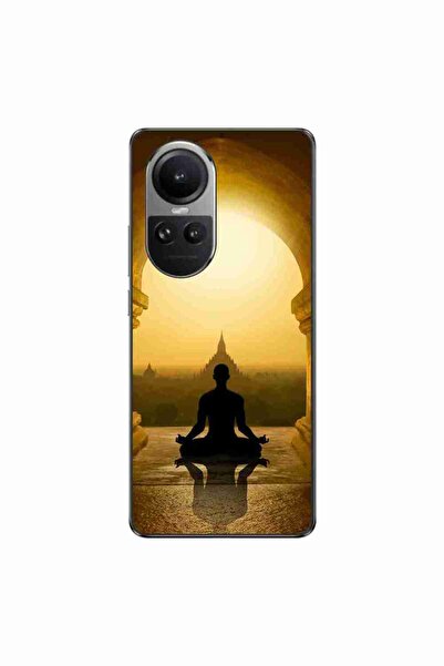 OEM Husa compatibila cu Oppo Reno10 5G Silicon Gel Tpu Model Meditation