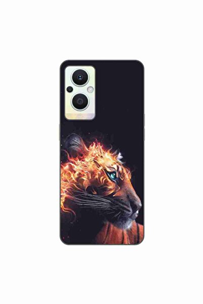 OEM Husa compatibila cu Oppo Reno7 Lite Silicon Gel Tpu Model Flameborn Tiger