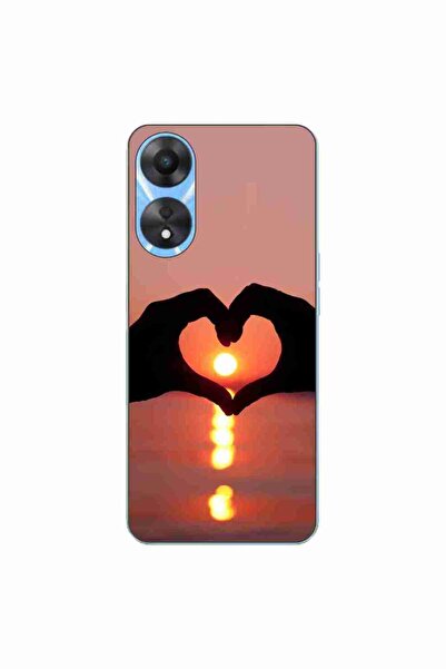 OEM Husa compatibila cu Oppo A78 4G (CPH2565) Silicon Gel Tpu Model Glow of Love