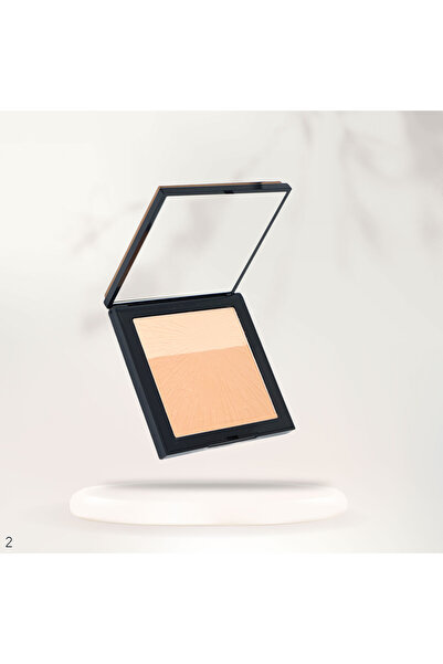 Moda Beauty بودره مضغوطه 3 الوان سلسة على البشره