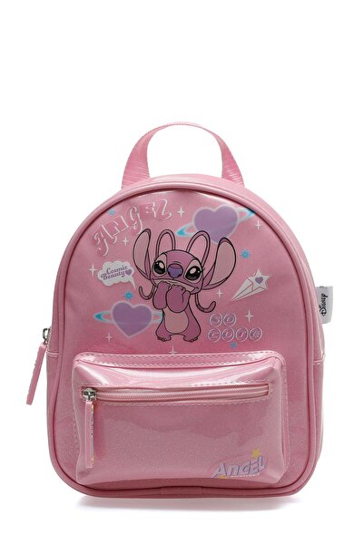 Stitch Sırt Çantası Kız Çocuk Pembe HAPPY SRT