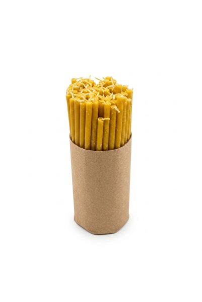 emilydor Lumanari Subtiri Galbene G90, 540g Pachet, Parafina, Fitil Bumbac, A...