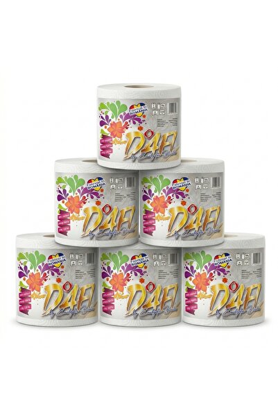 emilydor Prosop Bucatarie Dafi 6 Role, 4 Straturi, 220 Foi/Rola, 550g, 22x20c...